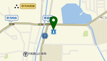 CHARGESPOT(チャージスポット)ローソン 大和郡山小泉店の地図画像