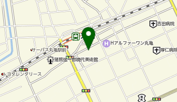 CHARGESPOT(チャージスポット)東横INN 丸亀駅前の地図画像