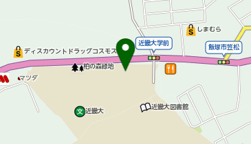 CHARGESPOT(チャージスポット)近畿大学福岡キャンパス 食堂内の地図画像