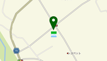 CHARGESPOT(チャージスポット)ファミリーマート 大田原中田原店の地図画像