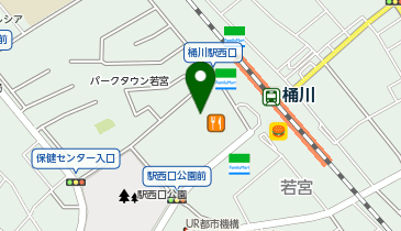 CHARGESPOT(チャージスポット)クリエイト おけがわマイン店の地図画像