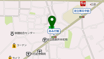 ChargeSPOT ファミリーマート 亀山西新井本町店の地図画像