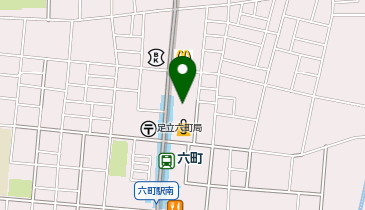ChargeSPOT ファミリーマート 六町駅前店の地図画像
