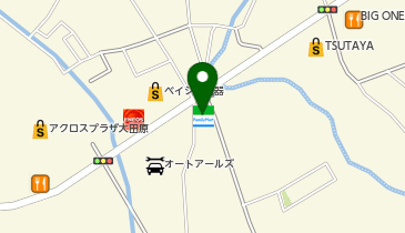 CHARGESPOT(チャージスポット)ファミリーマート 大田原富士見店の地図画像