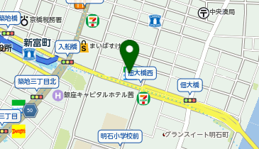 ChargeSPOT ファミリーマート 入船三丁目店の地図画像