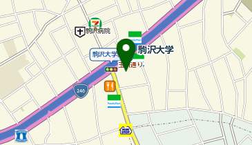 ChargeSPOT ファミリーマート 駒沢大学駅前店の地図画像