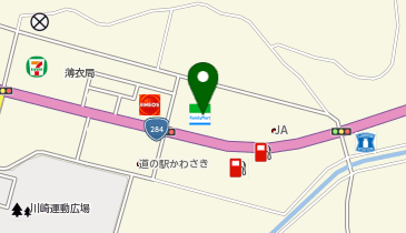 CHARGESPOT(チャージスポット)ファミリーマート 岩手川崎店の地図画像