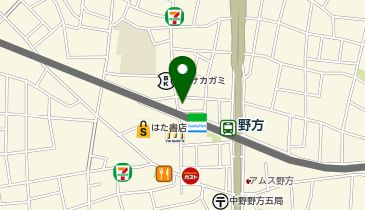 ChargeSPOT ファミリーマート 野方駅北口店の地図画像