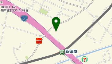 CHARGESPOT(チャージスポット)ローソン 合志須屋店の地図画像