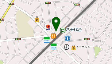 ChargeSPOT ファミリーマート 京成八千代台駅構内店の地図画像