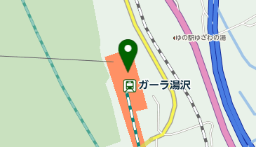CHARGESPOT(チャージスポット)GALA湯沢 カワバンガ インフォメーション付近の地図画像