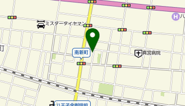 CHARGESPOT(チャージスポット)ローソン 八王子南新町店の地図画像