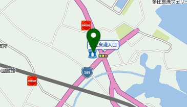 CHARGESPOT(チャージスポット)ローソン 国見多比良港店の地図画像