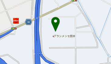 CHARGESPOT(チャージスポット)グランメッセ熊本の地図画像