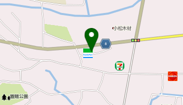 CHARGESPOT(チャージスポット)ファミリーマート 川西上小松店の地図画像