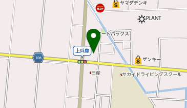 CHARGESPOT(チャージスポット)ローソン 坂井町上兵庫店の地図画像