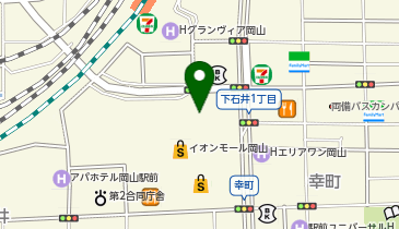 CHARGESPOT(チャージスポット)ライトオン イオンモール岡山店の地図画像