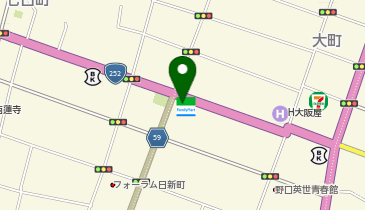 CHARGESPOT(チャージスポット)ファミリーマート 会津若松七日町店の地図画像