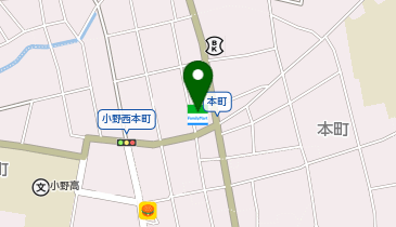 CHARGESPOT(チャージスポット)ファミリーマート 小野本町店の地図画像