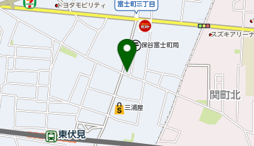 ChargeSPOT ファミリーマート 東伏見駅前店の地図画像