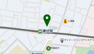 ChargeSPOT ファミリーマート 東伏見北口店の地図画像