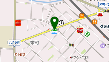 ChargeSPOT ファミリーマート 東村山久米川通り店の地図画像