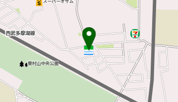 ChargeSPOT ファミリーマート 東村山美住町一丁目店の地図画像