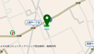 ChargeSPOT ファミリーマート 清瀬上清戸店の地図画像