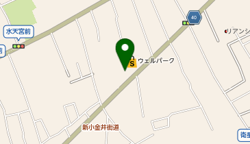ChargeSPOT ファミリーマート 清瀬中清戸店の地図画像