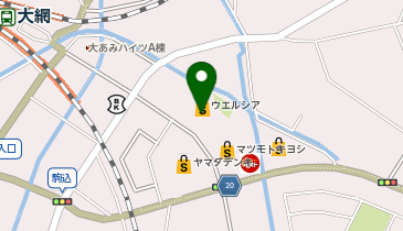 CHARGESPOT(チャージスポット)ウエルシア 大網白里店の地図画像