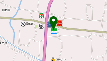 CHARGESPOT(チャージスポット)ファミリーマート 脇町拝原店の地図画像