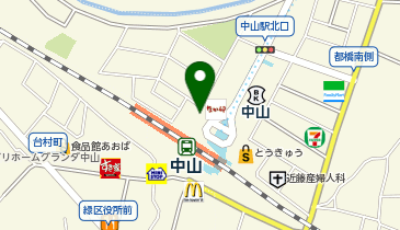 ChargeSPOT ローソン 中山駅前店の地図画像