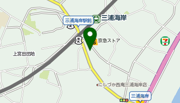 CHARGESPOT(チャージスポット)ローソン 三浦海岸駅前店の地図画像
