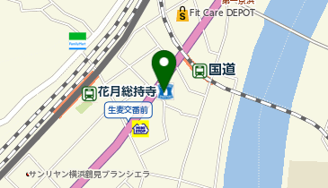 ChargeSPOT ローソン 横浜生麦五丁目店の地図画像