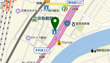 ChargeSPOT ローソン 鶴見中央四丁目店の地図画像