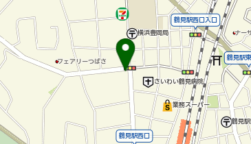 ChargeSPOT ローソン 鶴見豊岡通店の地図画像