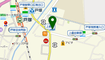 ChargeSPOT ローソン 戸塚駅東口店の地図画像