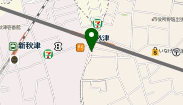 ChargeSPOT ローソン 清瀬秋津駅南口店の地図画像