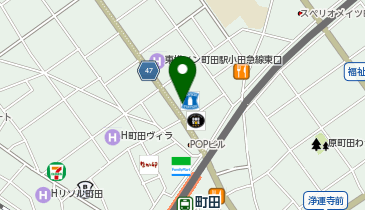 ChargeSPOT ローソン 町田中町店の地図画像