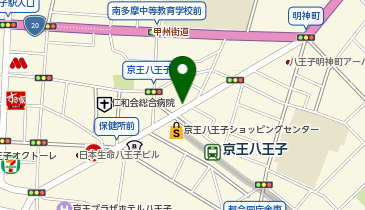 ChargeSPOT ローソン 京王八王子駅前店の地図画像