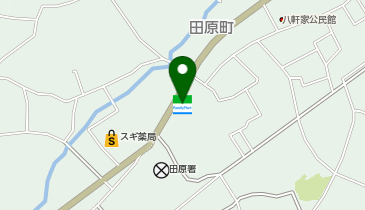 CHARGESPOT(チャージスポット)ファミリーマート 田原西屋敷店の地図画像