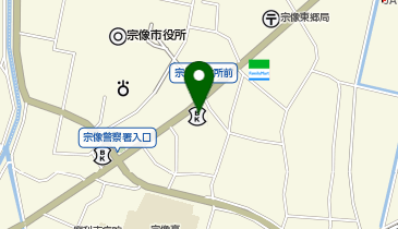 CHARGESPOT(チャージスポット)福岡銀行 宗像支店の地図画像