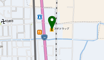 CHARGESPOT(チャージスポット)スギドラッグ 御所店の地図画像