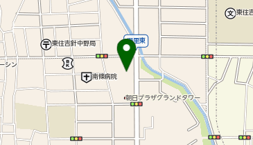 ChargeSPOT ローソン 東住吉湯里二丁目店の地図画像