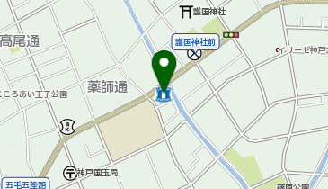 ChargeSPOT ローソン 篠原本町店の地図画像
