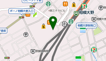 ChargeSPOT ローソン 相模大野北口店の地図画像