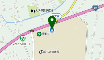 ChargeSPOT ローソン 埼玉大学店の地図画像