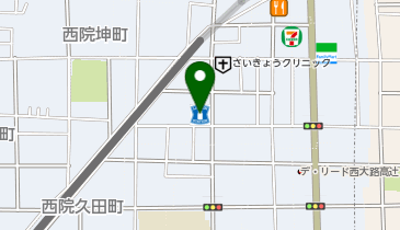 ChargeSPOT ローソン 西院春日通店の地図画像