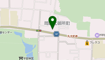 ChargeSPOT ローソン 岡崎道店の地図画像