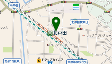 ChargeSPOT ローソン 北戸田東口店の地図画像